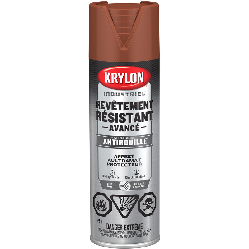 Tough Coat® Advanced Paint with Rust Barrier™ Technology, Red Oxide Primer, Ultra-Flat, 425 g, Aerosol Can