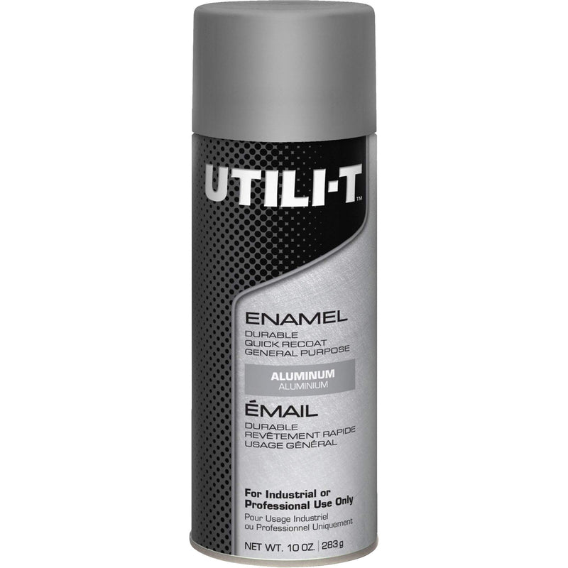 Peinture émail en aérosol à usage général UTILI-T™, aluminium, brillant, 10 oz/283 g, aérosol