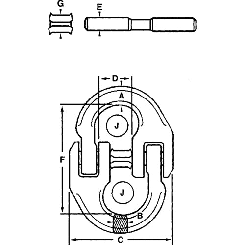 Alloy Connecting Links