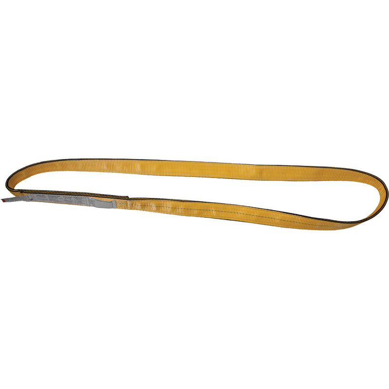 Nylon Slings, Double Ply, Endless, Type 5, 2" W x 10' L, 12400 lbs. Vertical Load Limit