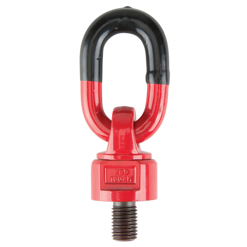 Anneaux de levage pivotants, M20, filetage 30 mm, acier allié