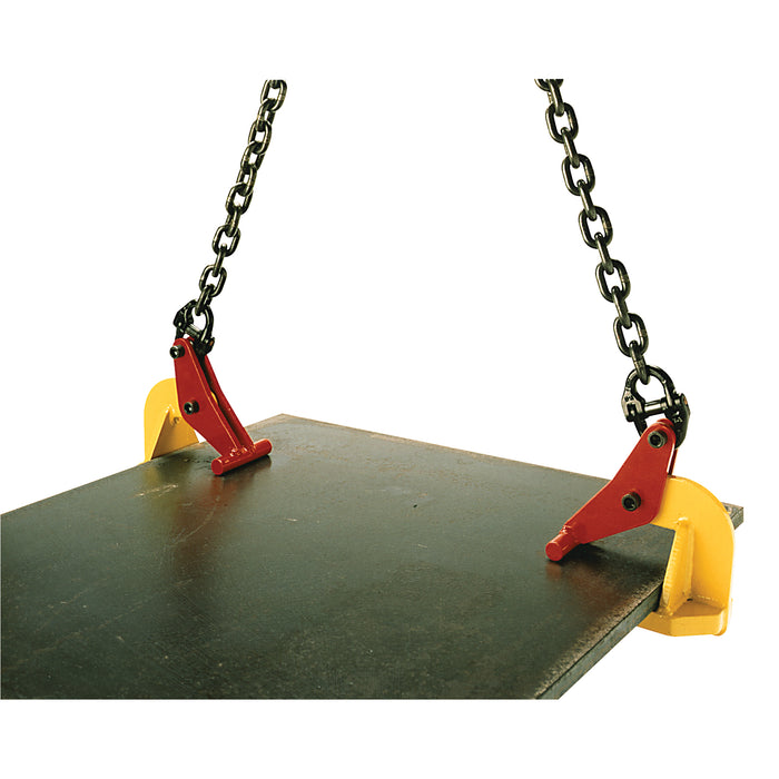 Topal™ Horizontal Lifting Plate Clamp TLH1 0-60, 2200 lbs. (1.1 tons) Limit, 0" - 2-3/8" Jaw