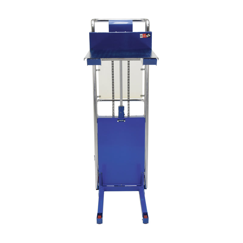 Hefti-Lift Load Stacker, Foot Pump Operated, 880 lbs. Capacity, 59" Max Lift