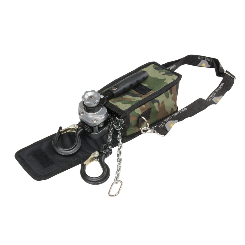 Mini Lever Hoist, 10' Lift, 550 lbs. (0.275 tons) Capacity, Zinc Plated Chain