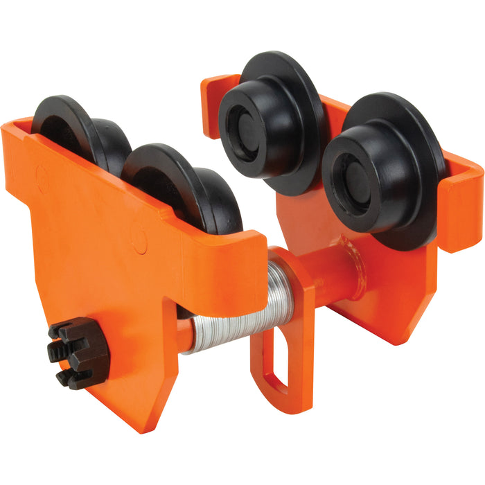 Adjustable Trolley with Safety Plates, 6000 lbs. (3 tons)