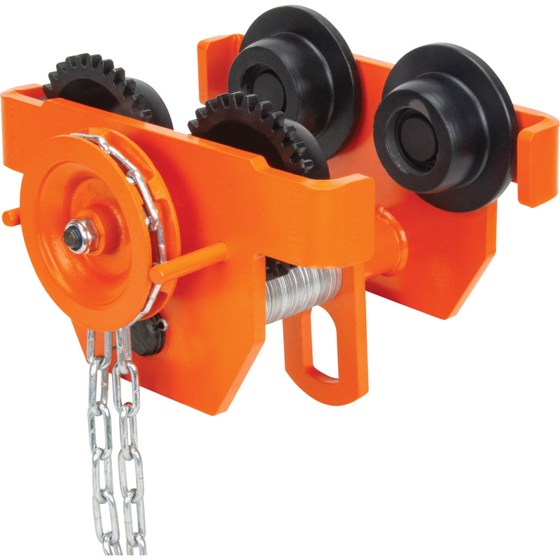 Chariot réglable avec plaques de sécurité, capacité de 4 000 lb (2 tonnes), 3-15/16 po à 5-14/16 po