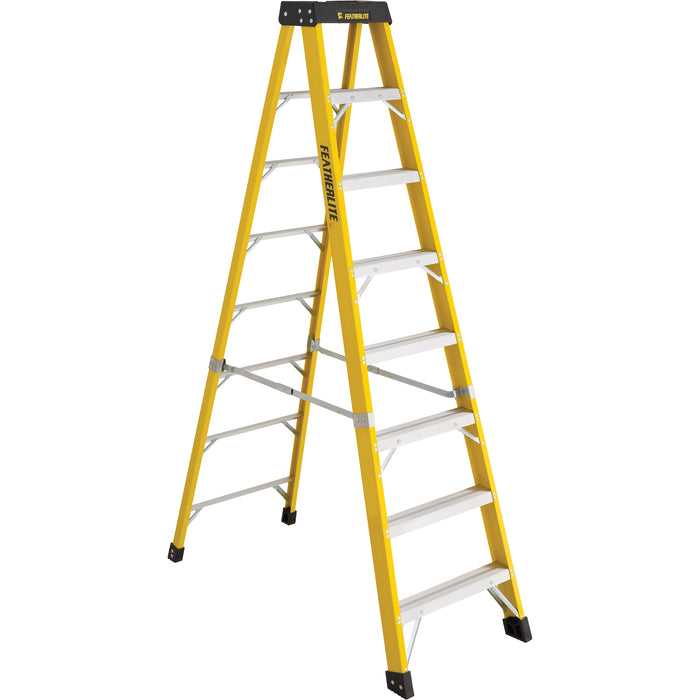 Industrial Heavy-Duty Stepladders (6400 Series), 8', Fibreglass, 300 lbs. Capacity, Type 1A