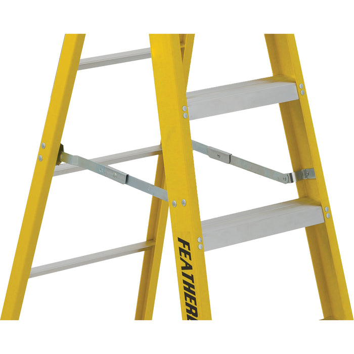 Industrial Heavy-Duty Stepladders (6900 Series), 6', Fibreglass, 300 lbs. Capacity, Type 1A