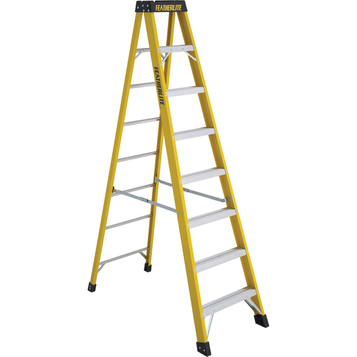 Industrial Heavy-Duty Stepladders (6900 Series), 8', Fibreglass, 300 lbs. Capacity, Type 1A