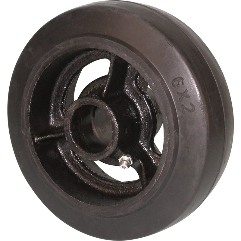 Roulette pivotante robuste EMaxx Kingpin, 4 po (101,6 mm), caoutchouc moulé, 400 lb (181 kg)