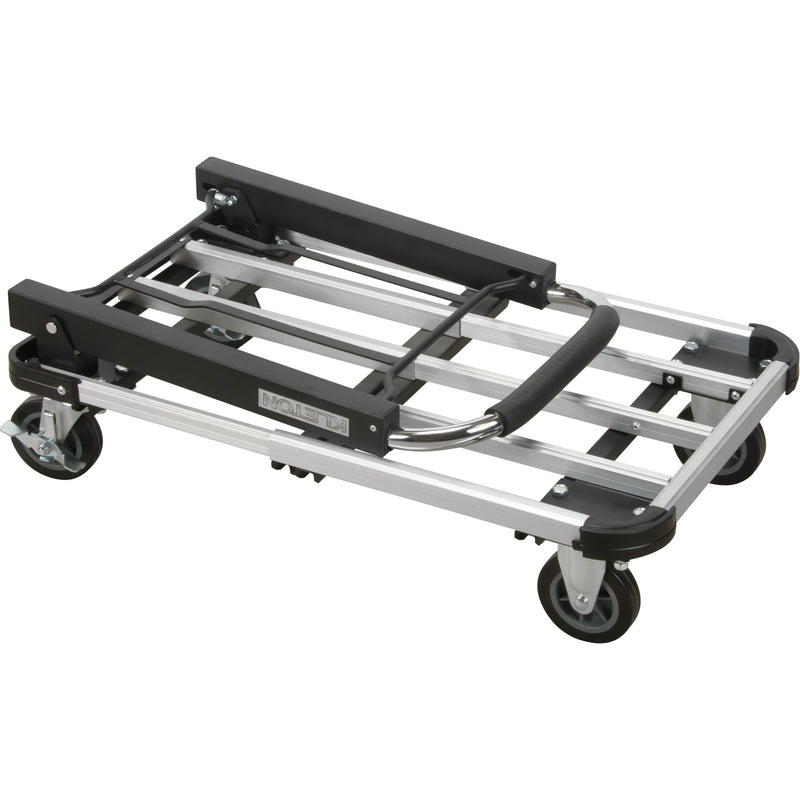 Foldable Platform Trucks, Aluminum, 300 lbs., 28" L x 16" W, 32" High
