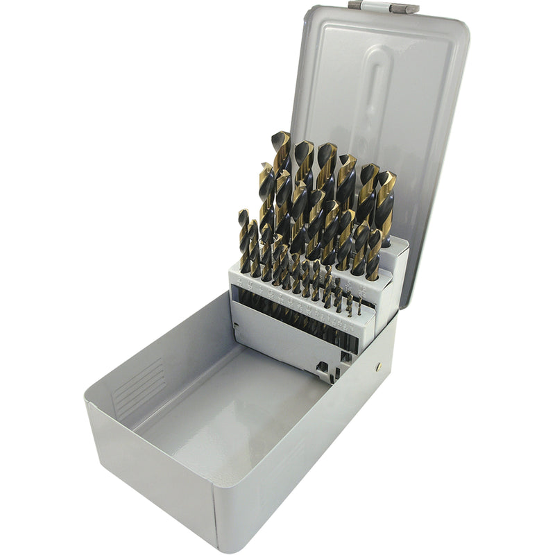 BG29 JET-KUT® Torque Drive® Drill Bit Set, 29 Pieces, High Speed Steel
