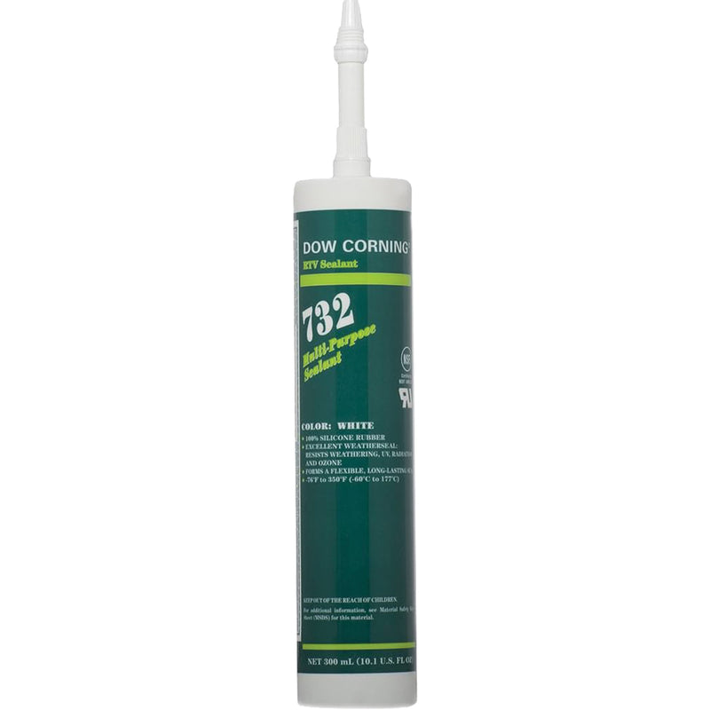 Mastic silicone multi-usages Dowsil™ 732, 300 ml, cartouche, blanc