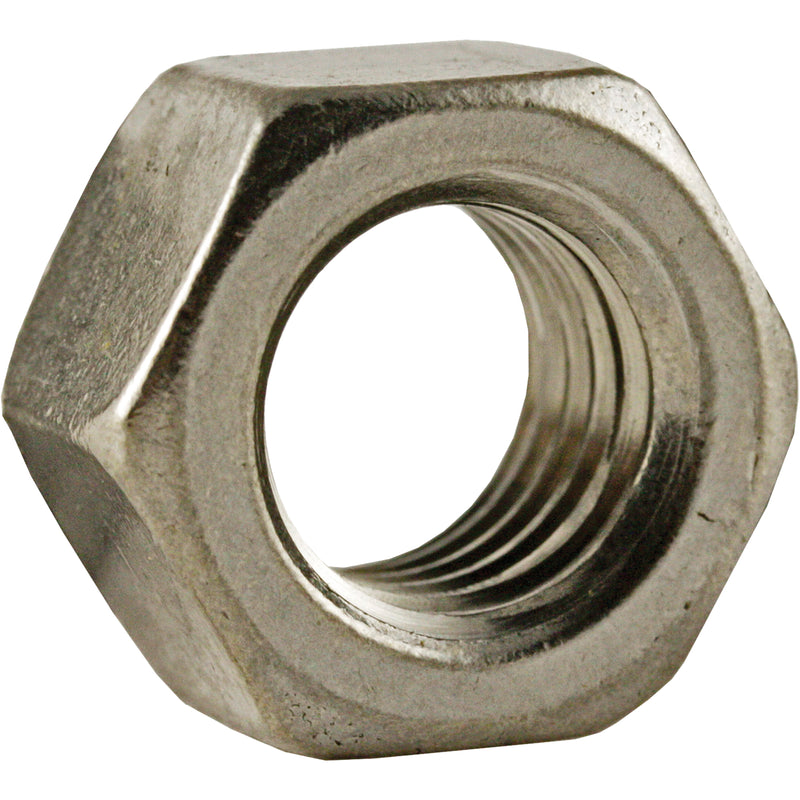 Hex Nut, 1/2", Stainless Steel, Fine Thread