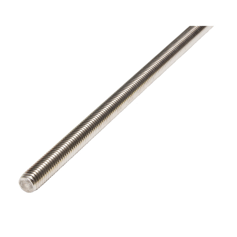 Tige filetée, 1/2"-13, 36" L, acier inoxydable, grade 18-8
