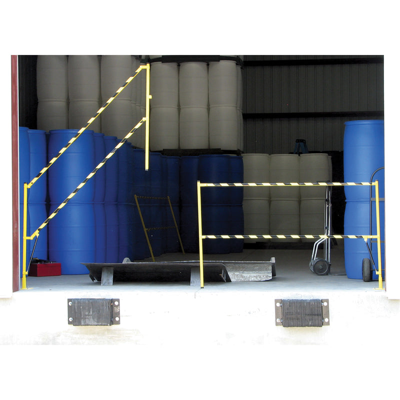 Barrière de sécurité simple, 1,80 m (L) x 118 cm (H) déployée