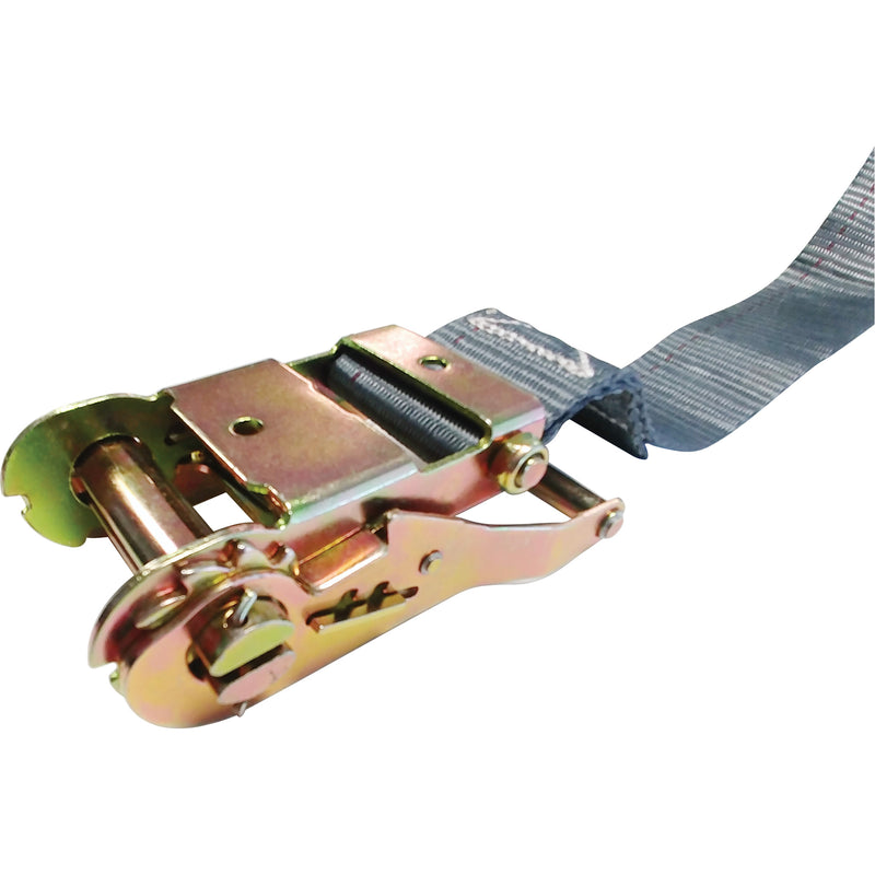 Sangle à cliquet, système E-Track, 2 po l x 16 pi L, charge de travail maximale de 1 333 lb (605 kg)