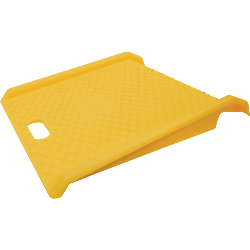 Rampe de trottoir portative en polyéthylène, capacité de 453 kg (1 000 lb), 68,6 cm (l) x 68,6 cm (L)