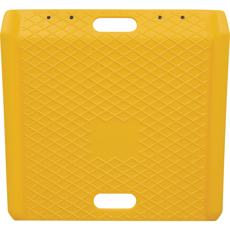 Rampe de trottoir portative en polyéthylène, capacité de 453 kg (1 000 lb), 68,6 cm (l) x 68,6 cm (L)