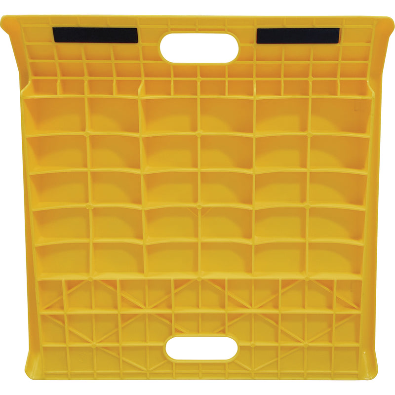 Rampe de trottoir portative en polyéthylène, capacité de 453 kg (1 000 lb), 68,6 cm (l) x 68,6 cm (L)