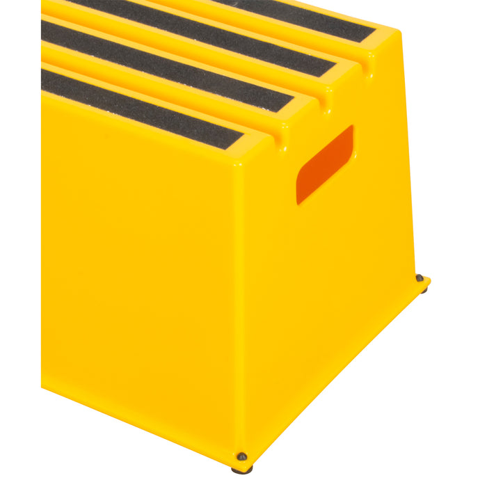 Industrial Step Stool, 20-7/8" x 12-3/16" x 12" High
