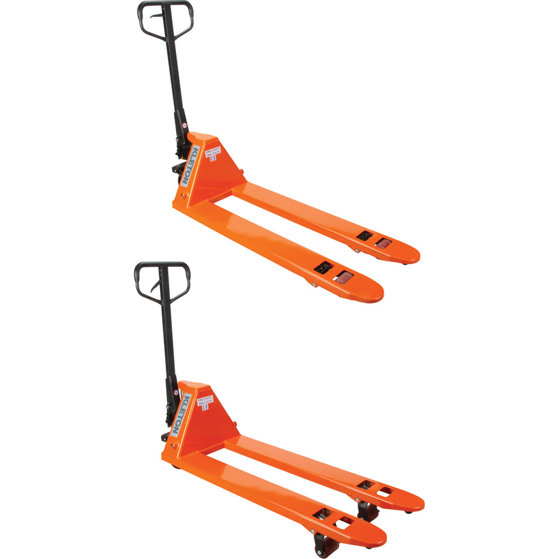 Quick-Lift Manual Pallet Truck, Steel, 48" L x 20.5" W, 5500 lbs. Capacity