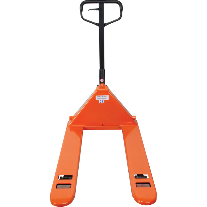 Quick-Lift Hydraulic Pallet Truck, Steel, 48" L x 27" W, 5500 lbs. Capacity