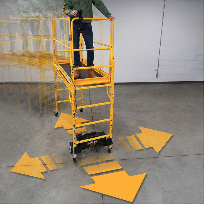 Motorized System for Climb-N-Go Scaffolding