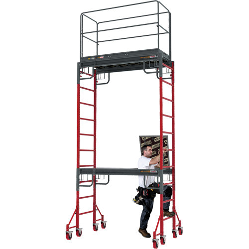 Buildman™ Baker Drywall Scaffold, 31" D x 6' H