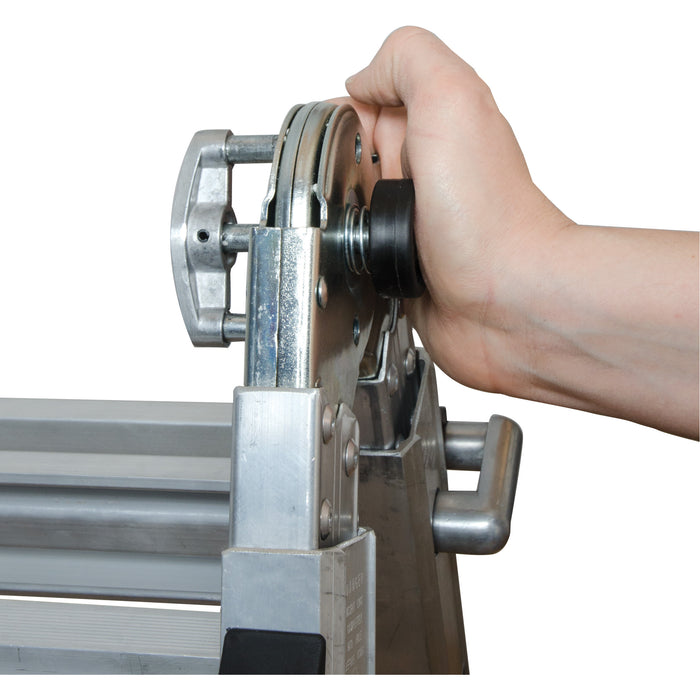 Telescoping Multi-Position Ladder, Aluminum, 300 lbs.