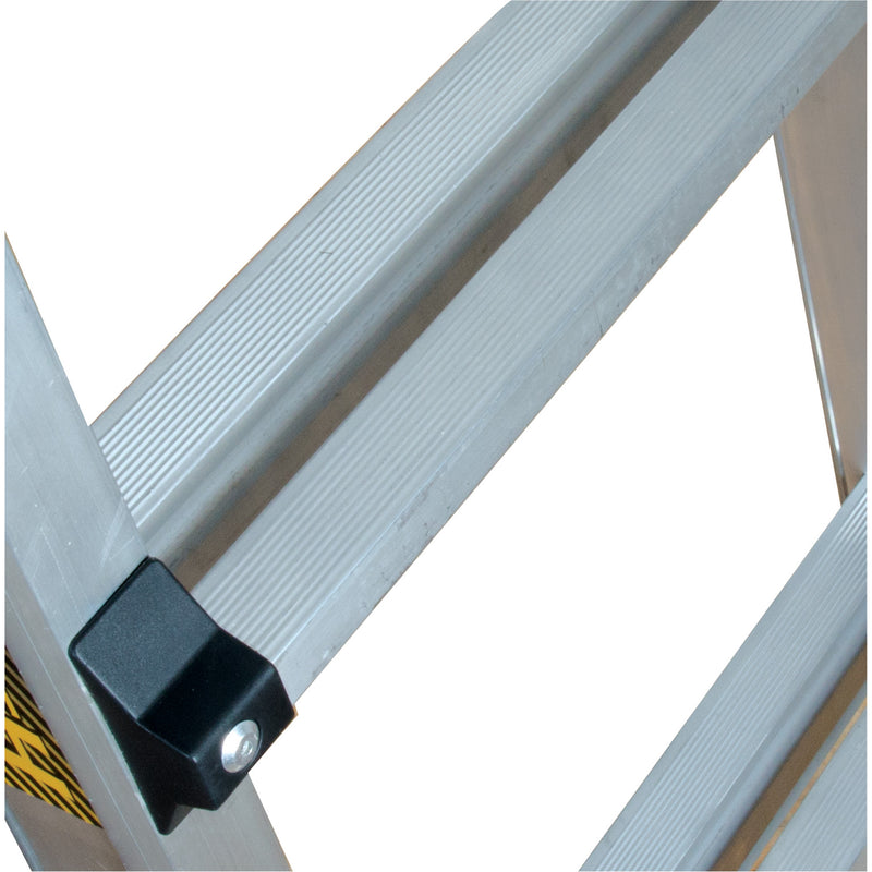 Échelle télescopique multipositions, aluminium, 300 lb, classe CSA 1A