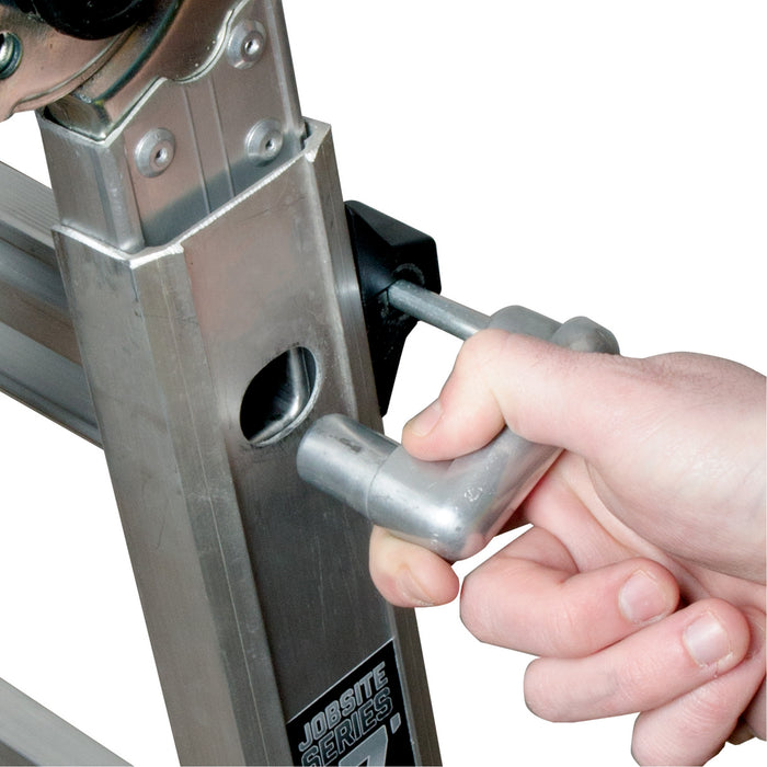 Telescoping Multi-Position Ladder, Aluminum, 300 lbs.