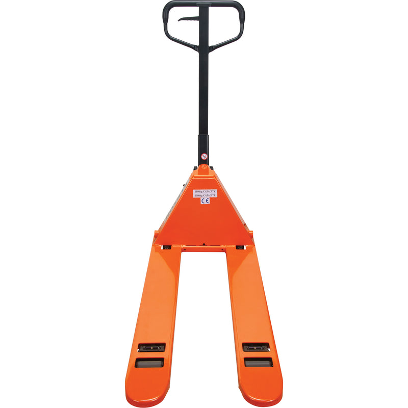 Low Profile Hydraulic Pallet Trucks, 48" L x 20.5" W, 3300 lbs. Cap.