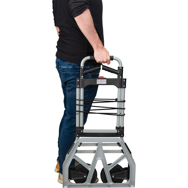 Diable pliable en aluminium, capacité de 125 kg