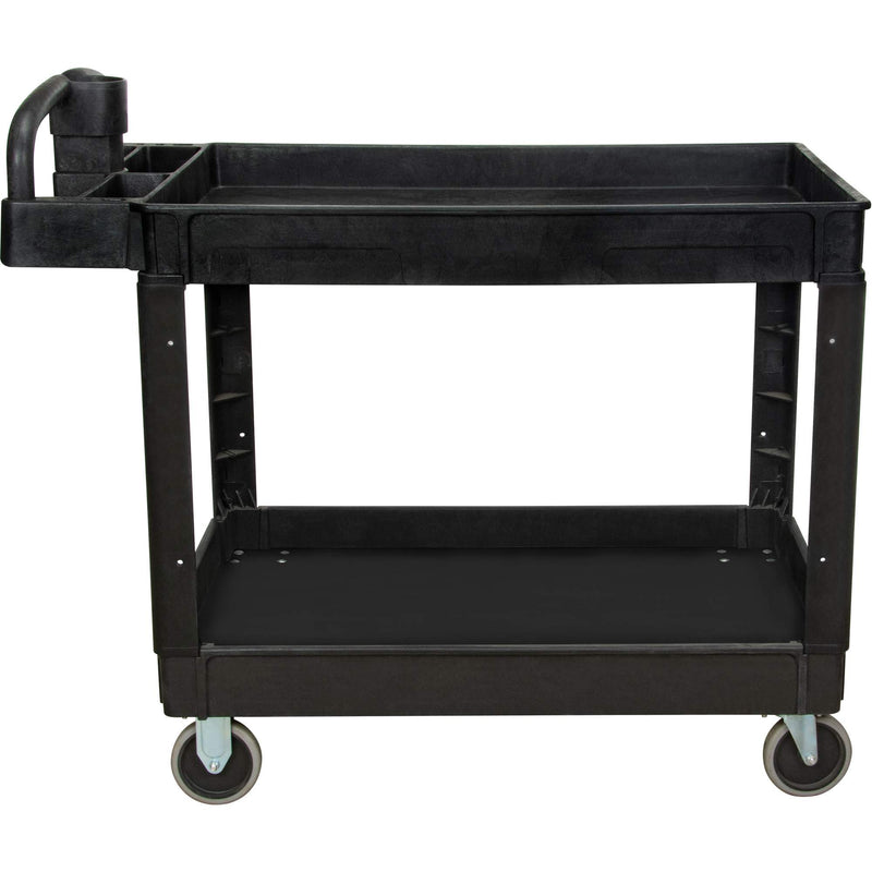 Utility Cart, 2 Tiers, 25-5/8" x 33-1/2" x 43-3/4", 550 lbs. Capacity