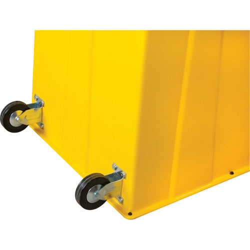 Industrial Step Stool, 4 Steps, 44" x 22-1/4" x 65-1/8" High