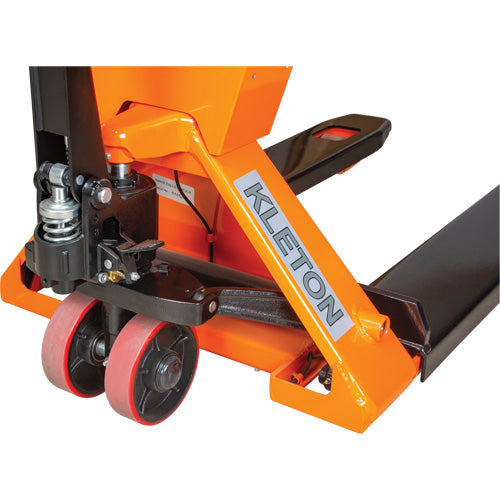 Digital Scale Pallet Truck, 44.5" L x 27.75" W, 4400 lbs. Cap.