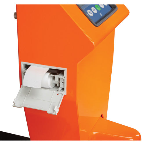 Digital Scale Pallet Truck, 44.5" L x 27.75" W, 4400 lbs. Cap.