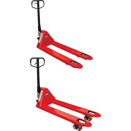 Manual Pallet Truck, Steel, 48" L x 21" W, 5500 lbs. Capacity