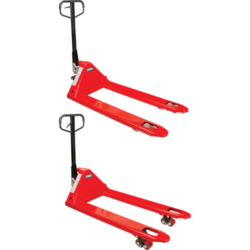 Manual Pallet Truck, Steel, 48" L x 27" W, 5500 lbs. Capacity