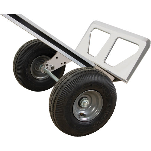 3-in-1 Convertible Hand Truck, Aluminum, 600 lbs. Capacity