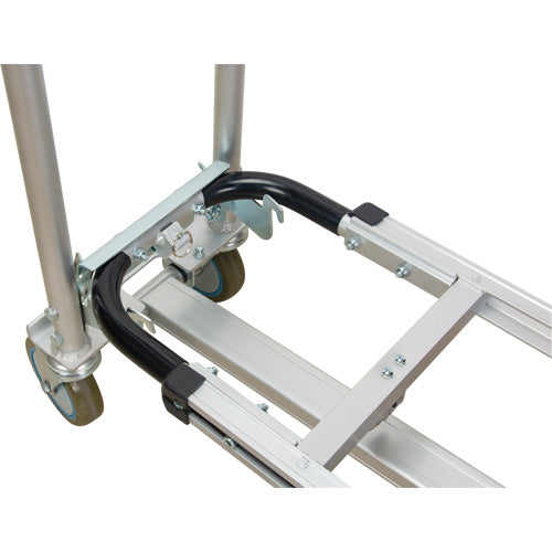 3-in-1 Convertible Hand Truck, Aluminum, 600 lbs. Capacity