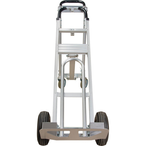 3-in-1 Convertible Hand Truck, Aluminum, 600 lbs. Capacity