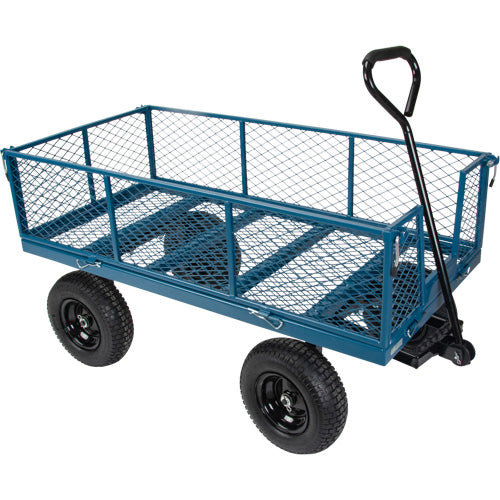 Wagon with Drop Sides, 24" W x 48" L, 800 lbs. Capacity