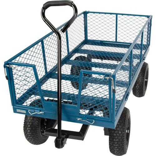Wagon with Drop Sides, 24" W x 48" L, 800 lbs. Capacity