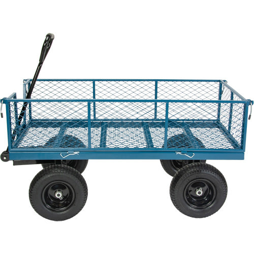 Wagon with Drop Sides, 24" W x 48" L, 800 lbs. Capacity