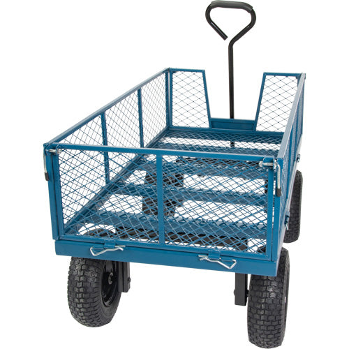 Wagon with Drop Sides, 24" W x 48" L, 800 lbs. Capacity