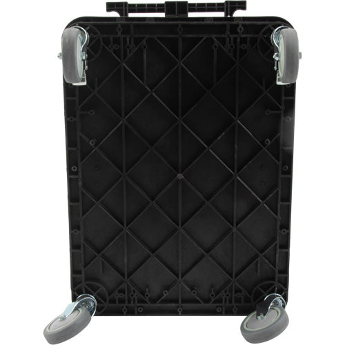 Utility Cart with Deep Lip Shelf, 3 Tiers, 19" x 39-1/2" x 28-1/4", 330 lbs. Capacity