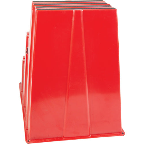 Industrial Step Stool, 3 Steps, 34-13/16" x 22-7/16" x 28-1/2" High