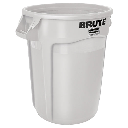 Round Brute® Containers, Polyethylene, 32 US gal.